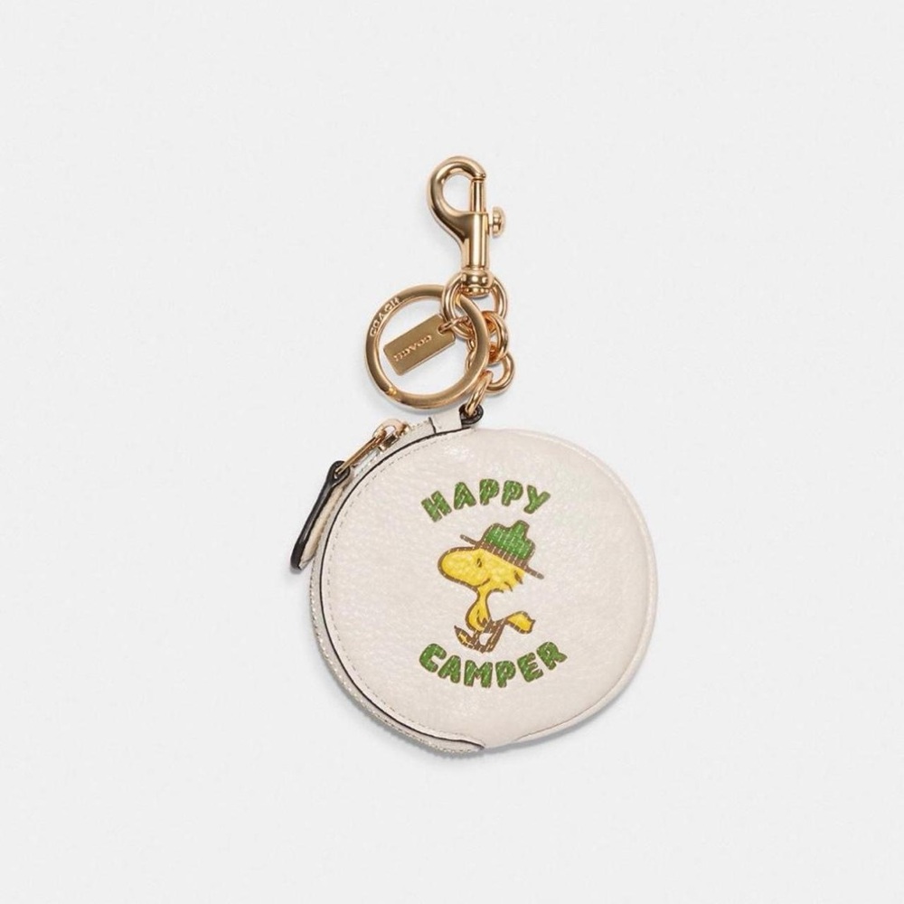 Coach X Peanuts Woodstock Happy Camper Bag and Keychain - Picture 4 of 12